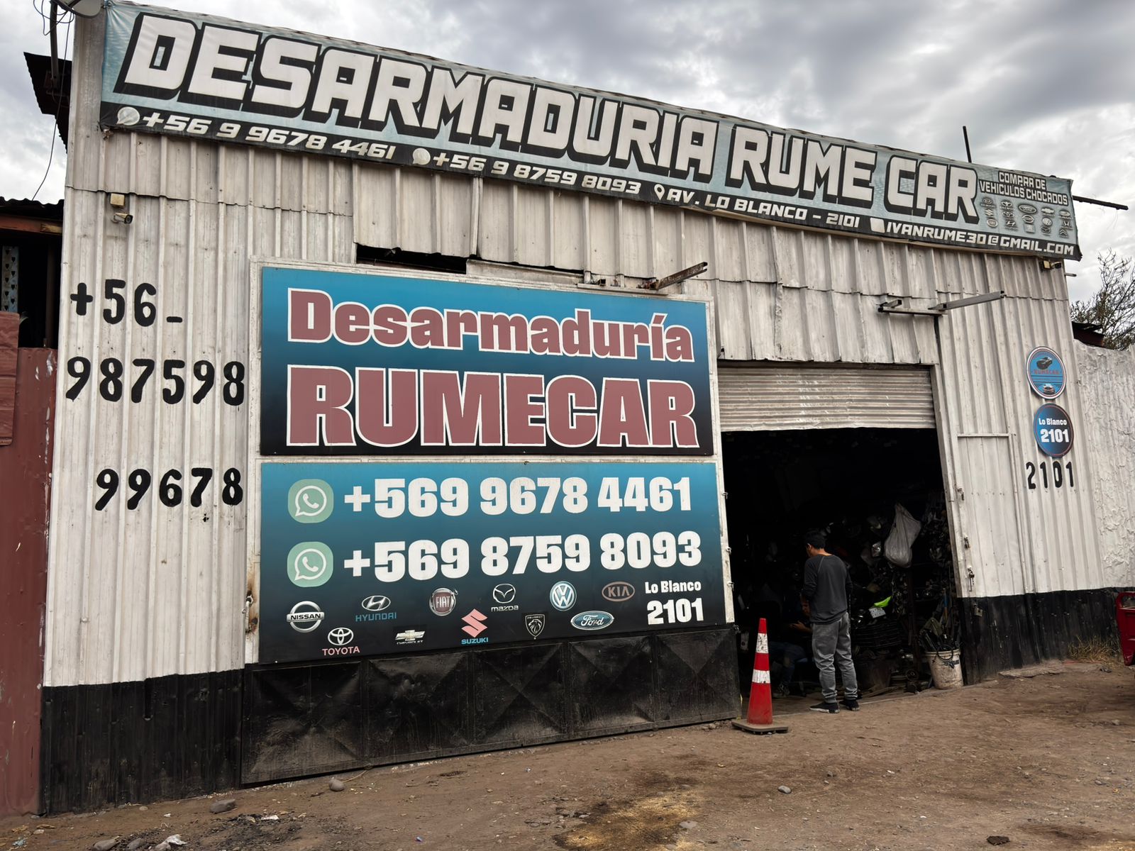 Local de Desarmaduría RumeCar en La Pintana